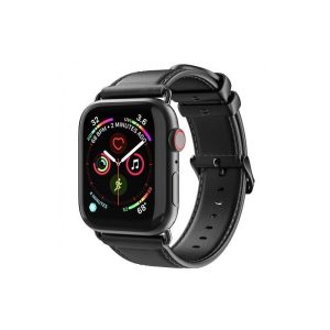 DUX DUCIS YA – genuine leather strap for Apple Watch 38/40/41mm black