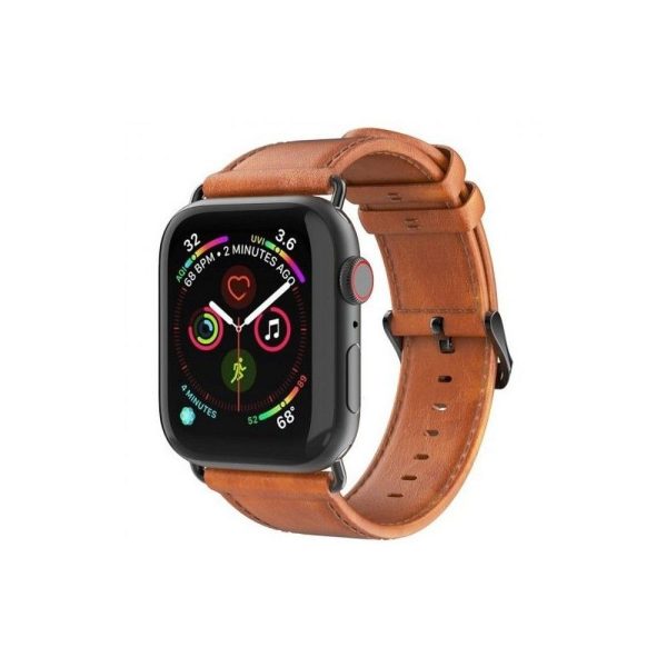 DUX DUCIS YA – genuine leather strap for Apple Watch 38/40/41mm brown