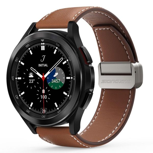 DUX DUCIS YA – genuine leather strap for Samsung Galaxy Watch / Huawei Watch / Honor Watch  brown