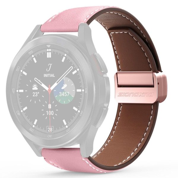 DUX DUCIS YA – genuine leather strap for Samsung Galaxy Watch / Huawei Watch / Honor Watch  pink