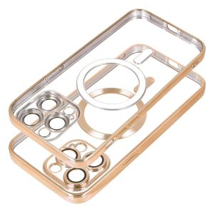 Electro Mag Cover case compatible with MagSafe for SAMSUNG S24 PLUS gold