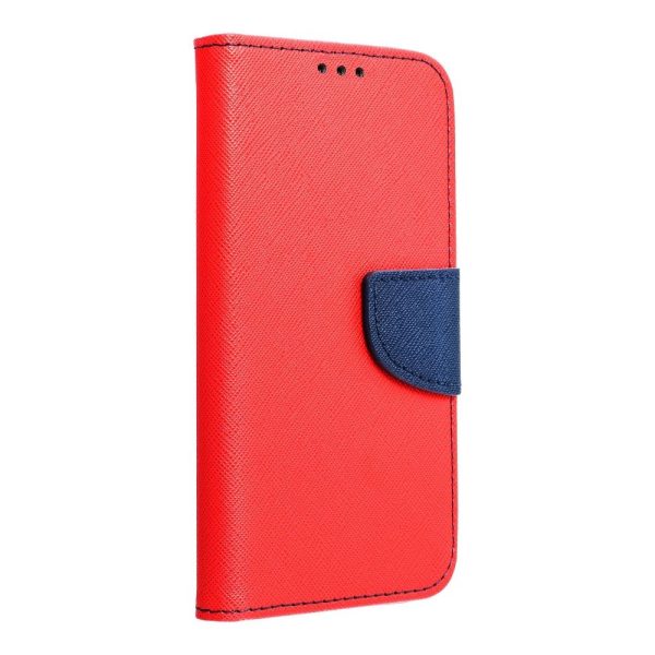 Fancy Book case for SAMSUNG Galaxy J3/ J3 2016 red/navy