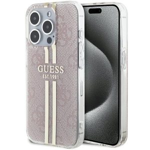 Original faceplate case GUESS GUHCP15LH4PSEGP for iPhone 15 Pro