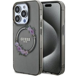 Original faceplate case GUESS GUHMP15LHFWFCK for iPhone 15 Pro