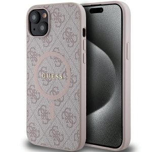 Original faceplate case GUESS GUHMP15MG4GFRP for iPhone 15 Plus