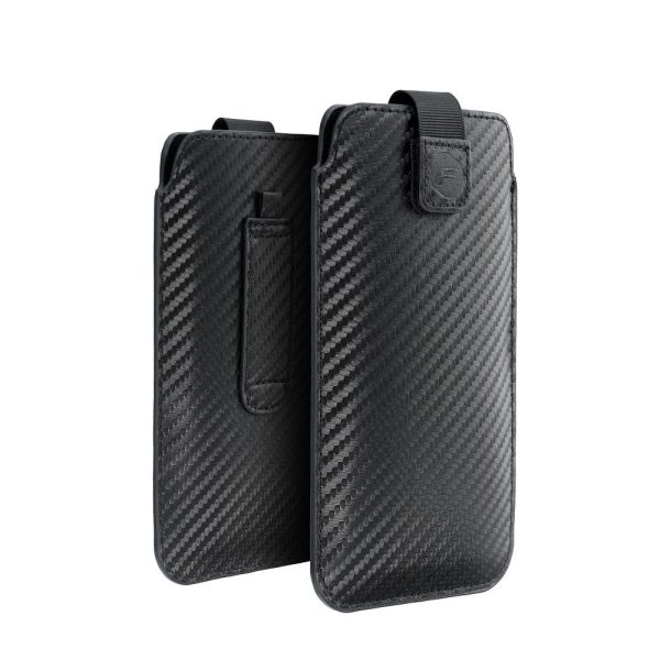 POCKET Carbon Case – Size 16 – for SAMSUNG A22 5G / LTE  / S21 FE / A51 / A31 / M21 / A6 Plus 2018 / A7 2018 XIAOMI Mi 11 Lite 5G OPPO Reno 5 HUAWEI Mate 20 Lite / P20 Lite