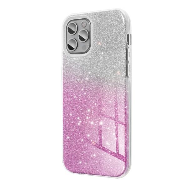 SHINING Case for XIAOMI Redmi 13C clear/pink