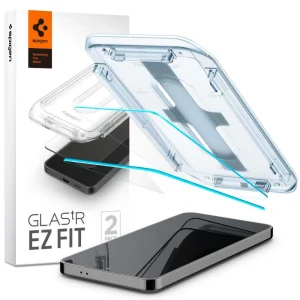 Spigen Glas.tR EZ Fit tempered glass for Samsung Galaxy S24 – 2 pcs.