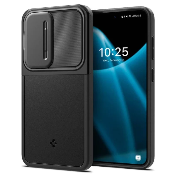 Spigen Optik Armor case for Samsung Galaxy S24 – black