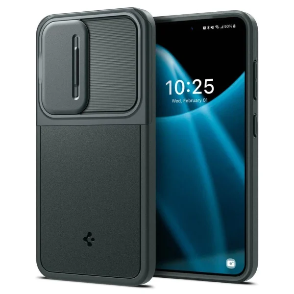 Spigen Optik Armor case for Samsung Galaxy S24 – dark green