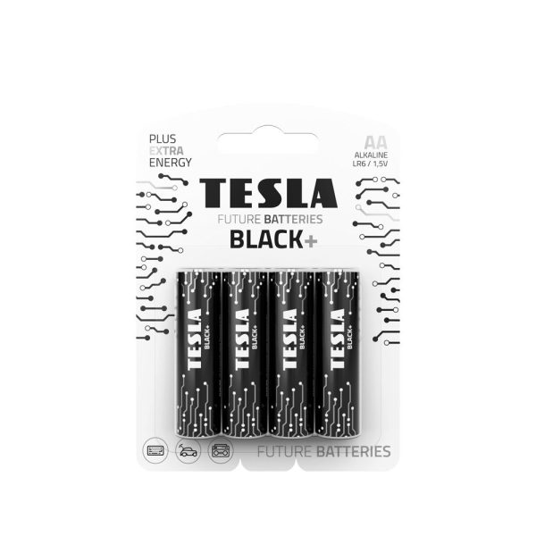 TESLA Alkaline battery AA BLACK+[4×120]