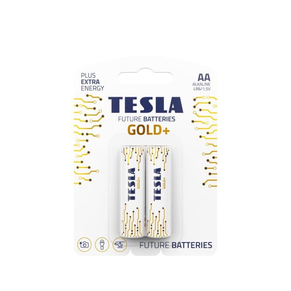 TESLA Alkaline battery AA GOLD+[2×120]