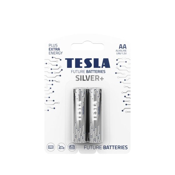 TESLA Alkaline battery AA SILVER+[2×120]