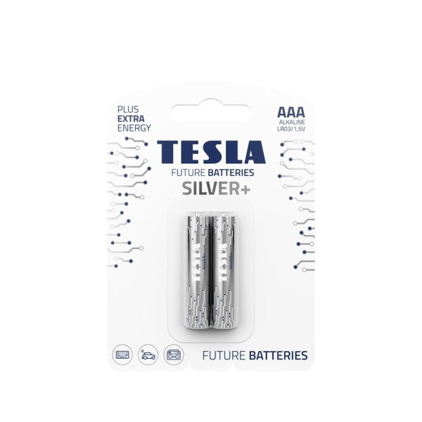 TESLA Alkaline battery AAA SILVER+[2×120]