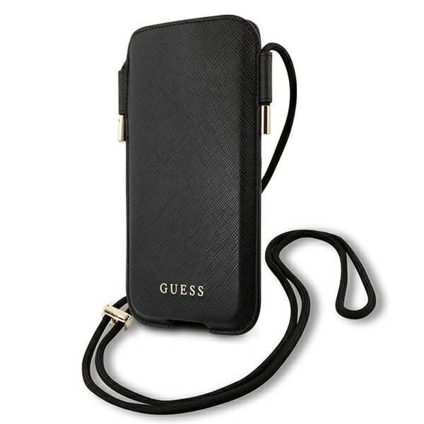 Universal bag for mobile 6,1″ Guess GUHCP12MSAPSBK black