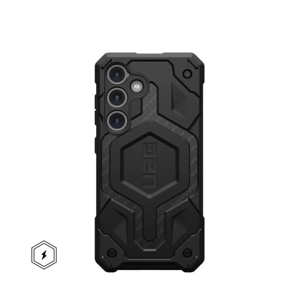 Urban Armor Gear Monarch Pro case for SAMSUNG S24 5G with magnet carbon fiber