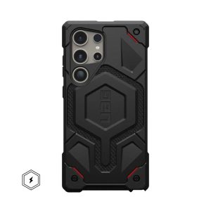 Urban Armor Gear Monarch Pro case for SAMSUNG S24 ULTRA 5G with magnet kevlar black