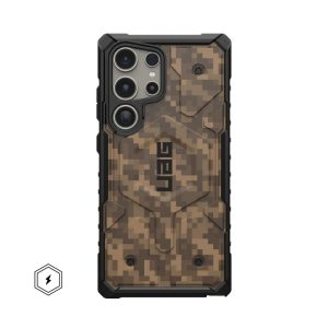 Urban Armor Gear Pathfinder Magnet SE case for SAMSUNG S24 ULTRA 5G with magnet digi camo dark earth