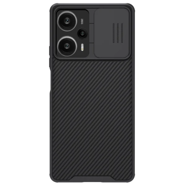 Xiaomi Redmi Note 12 Turbo / Xiaomi Poco F5 Armored Case with Nillkin CamShield Pro Case – Black