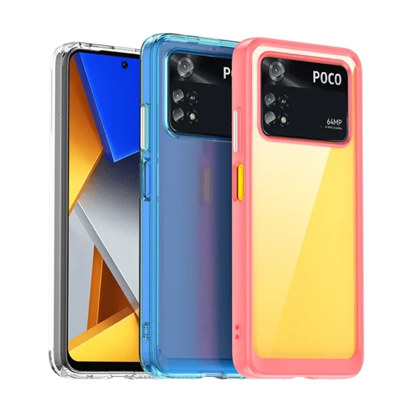 Outer Space Case silicone case for Xiaomi Poco M4 Pro 5G - blue