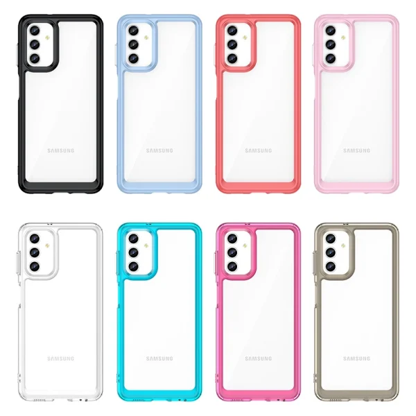 Outer Space Case for Samsung Galaxy A13 5G cover with flexible transparent frame