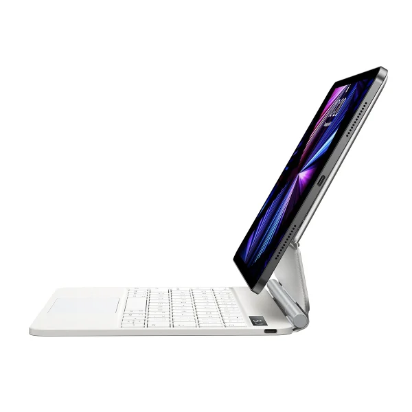 Baseus Brilliance magnetic case wireless keyboard with display iPad 10 10.9" (2022) white