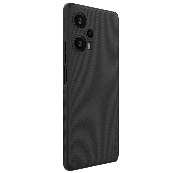 Xiaomi Redmi Note 12 Turbo / Xiaomi Poco F5 Armored Case Nillkin Super Frosted Shield Pro Armored Cover - Black