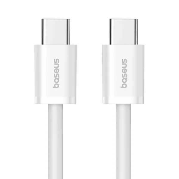 Baseus Superior Series ll USB-C - USB-C 30W 480Mb/s cable 1m - white