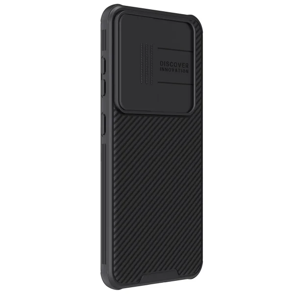 Nillkin CamShield Pro armored case with camera cover for Samsung Galaxy S24 - black