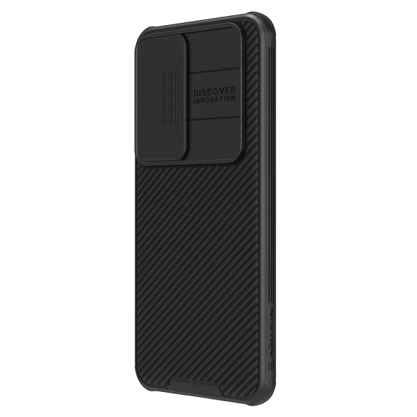 Nillkin CamShield Pro armored case with camera cover for Samsung Galaxy S24 - black