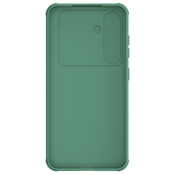 Nillkin CamShield Pro armored case with camera cover for Samsung Galaxy S24 - green