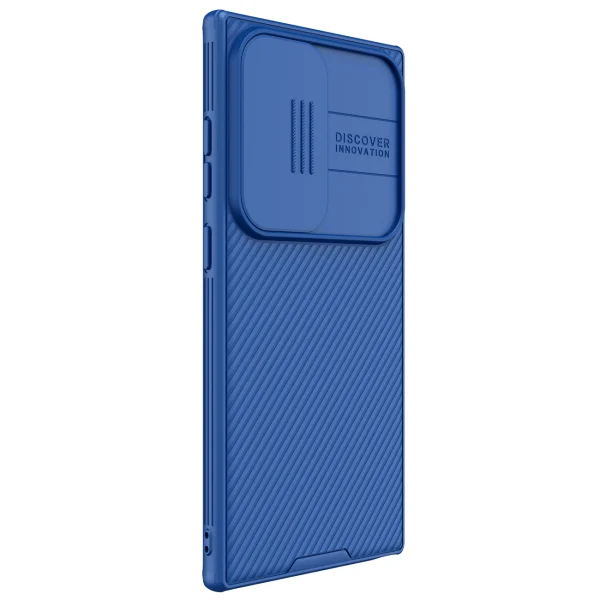 Nillkin CamShield Pro armored case with camera protector for Samsung Galaxy S24 Ultra - blue