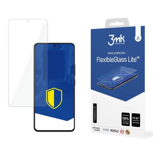 3mk FlexibleGlass Lite™ hybrid glass on Redmi Note 13 Pro