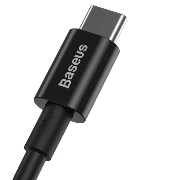 Baseus Superior USB Type C - USB Type C cable Quick Charge / Power Delivery / FCP 100W 5A 20V 2m black