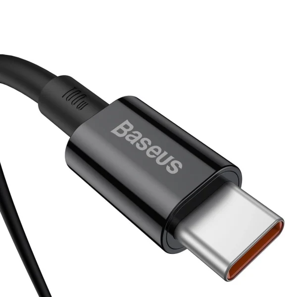 Baseus Superior USB Type C - USB Type C cable Quick Charge / Power Delivery / FCP 100W 5A 20V 2m black