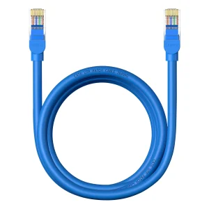 Baseus High Speed ​​Cat 6 RJ-45 1000Mb/s Ethernet cable 2m round – blue