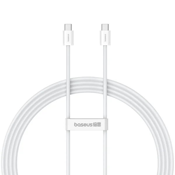 Baseus Superior Series ll USB-C – USB-C 30W 480Mb/s 2m cable – white