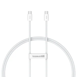 Baseus Superior Series ll USB-C – USB-C 30W 480Mb/s cable 1m – white