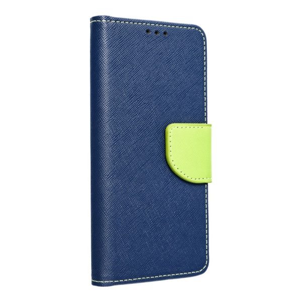 Fancy Book case for XIAOMI Redmi 13c navy / lime