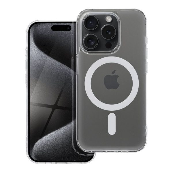 Frost Mag Cover compatible with MagSafe for IPHONE 14 PLUS transparent