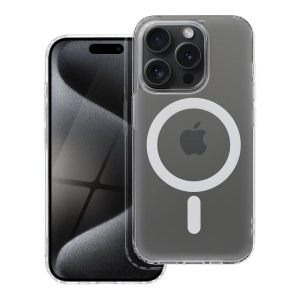 Frost Mag Cover compatible with MagSafe for IPHONE 14 transparent