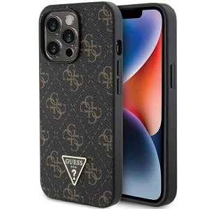 Guess 4G Triangle Metal Logo case for iPhone 13 Pro / iPhone 13 – black