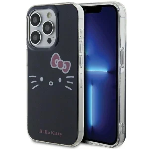 Hello Kitty IML Kitty Face case for iPhone 14 Pro – black