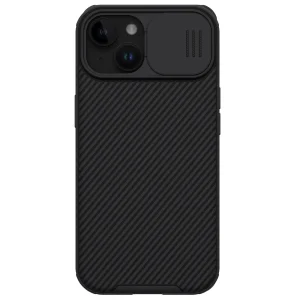 Nillkin CamShield Pro Magnetic Case for iPhone 15 with Camera Protector – Black