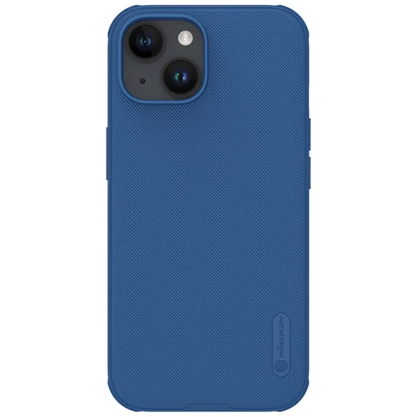 Nillkin Super Frosted Shield Pro reinforced case for iPhone 15 – blue