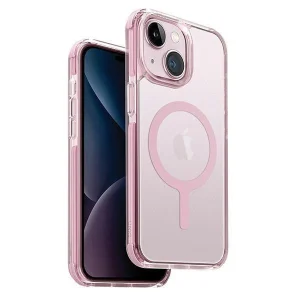 Uniq Combat Magclick Charging case for iPhone 15 Plus / 14 Plus – pink