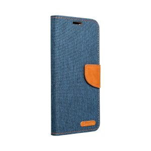 CANVAS Book case for SAMSUNG A55 5G navy blue