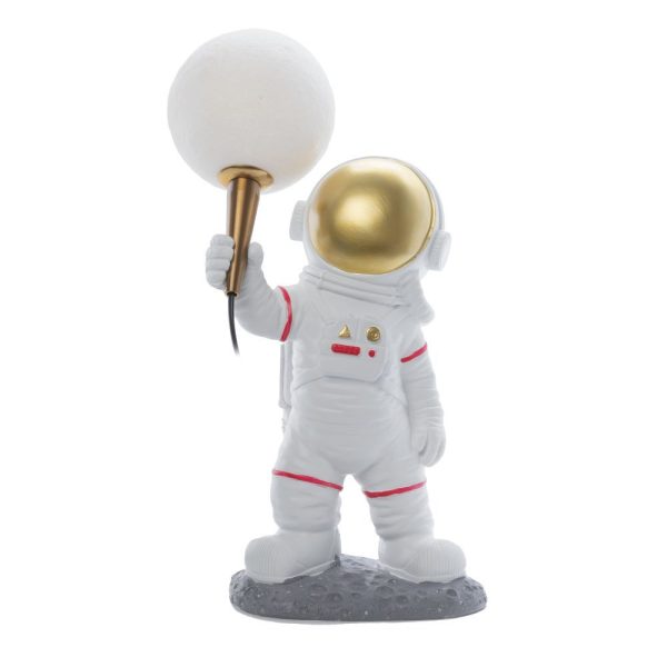 Moon table lamp ASTRONAUT standing Art Deco  AMTL