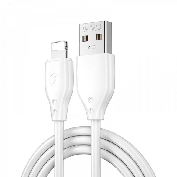 WiWU – Pioneer Series Data Cable Wi-C001 USB A to Lightning – white