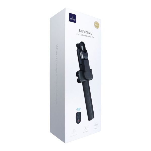 WiWU – Selfie Stick Wi-SE009 3in1 with Tripod Function, Stabilization and Intleigent Tracking